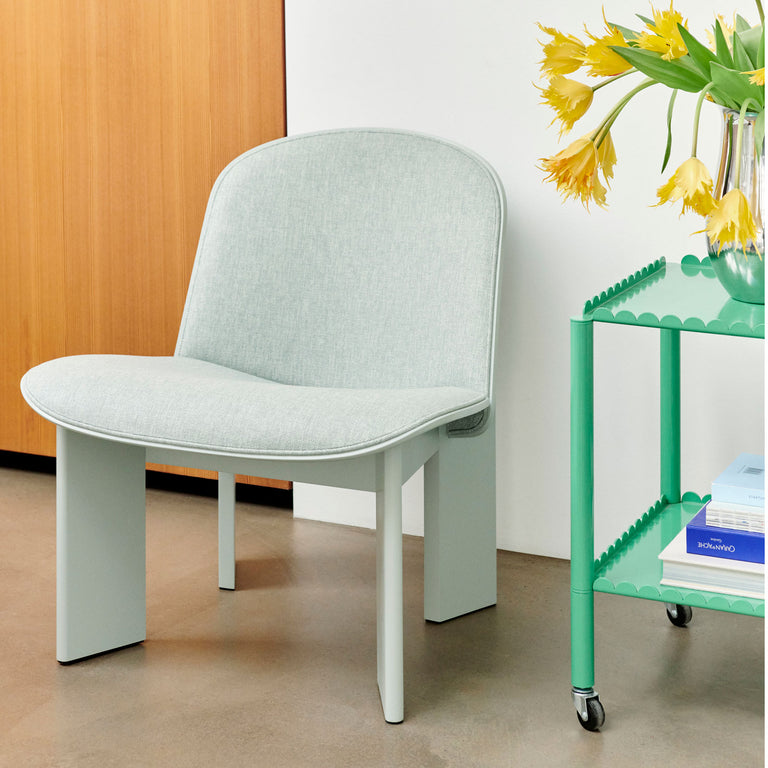 Chisel Lounge Chair Upholstered Seat