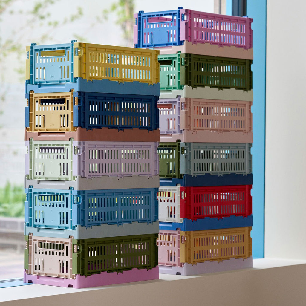HAY Colour Crate Mix Home Storage Insidestore London
