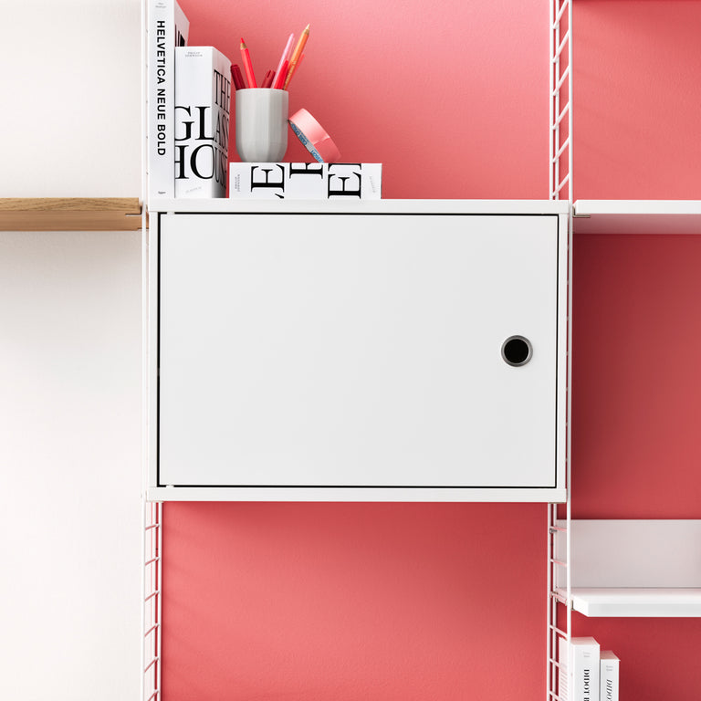 Cabinet with Sliding Door White | Insidestore London