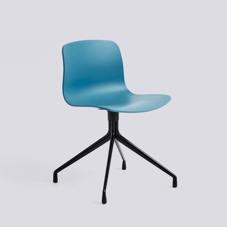 AAC 10 About A Chair Azure Blue & Black Base | HAY | Insidestore