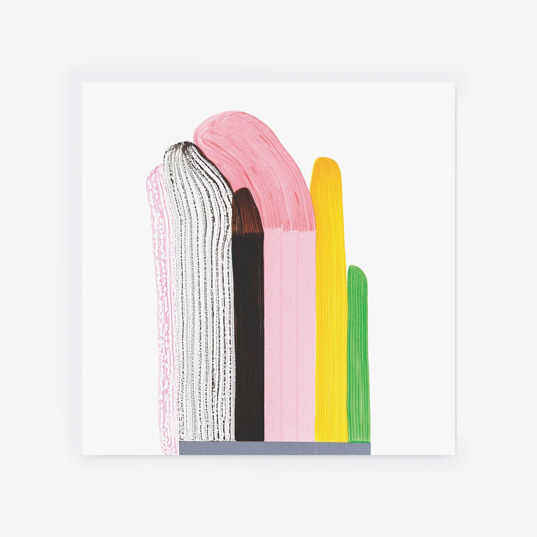 Drawing 7 by Ronan Bouroullec with White Frame