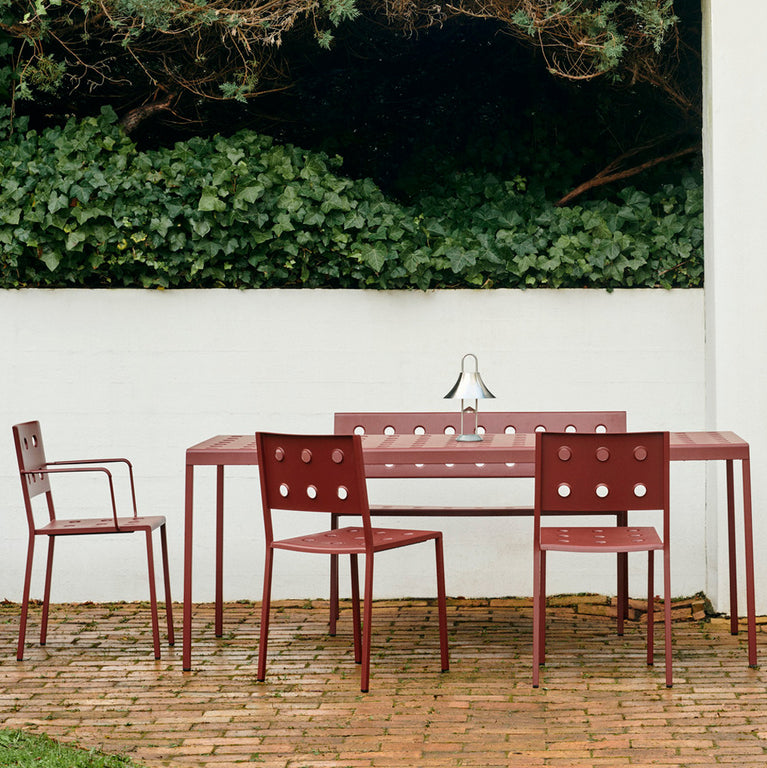 Balcony Outdoor Furniture Iron Red | HAY | Insidestore