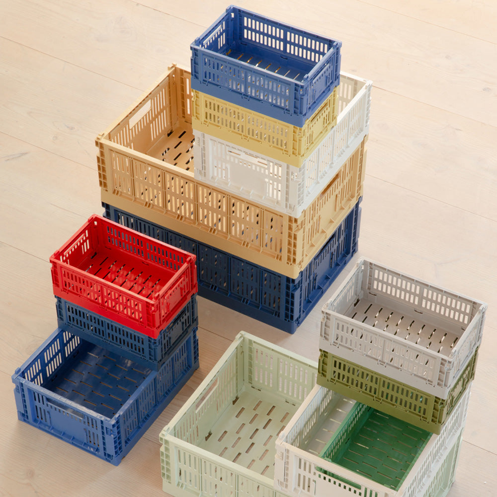 Buy the HAY Colour Crates Home Storage Ideas Insidestore London
