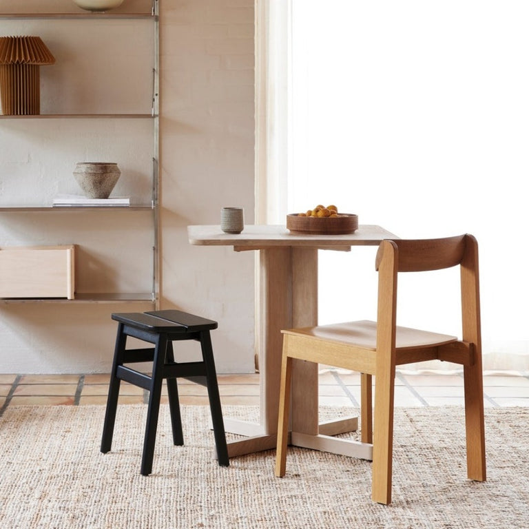 Quatrefoil Table White Oiled Oak | Form & Refine | Insidestore