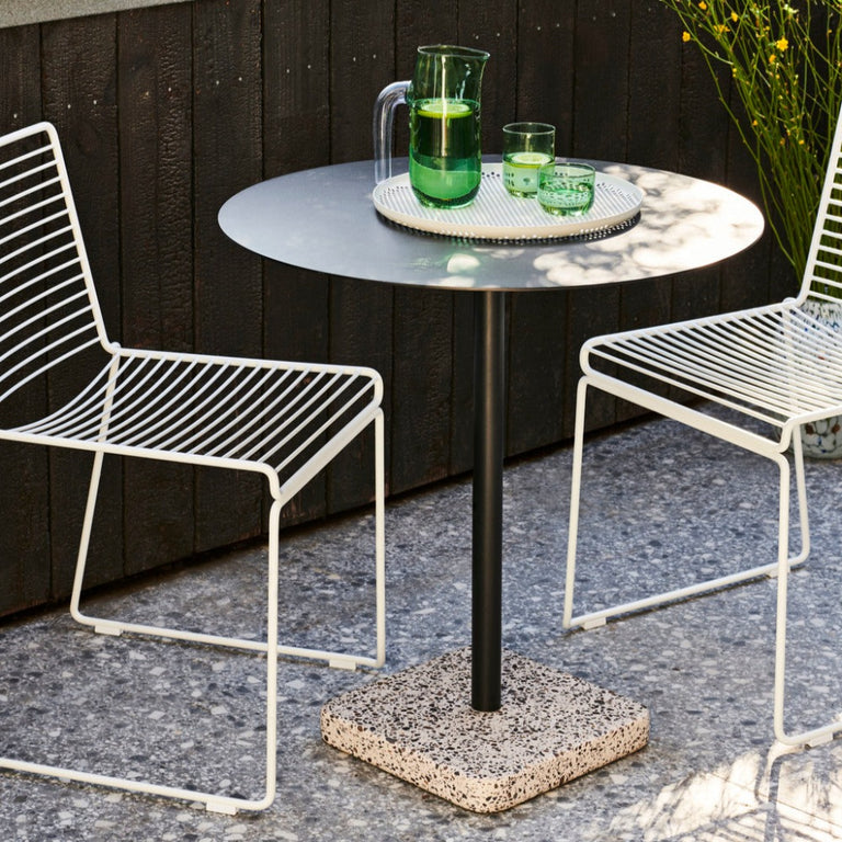 Terrazzo Table Anthracite & Grey Terrazzo | Hay | Insidestore