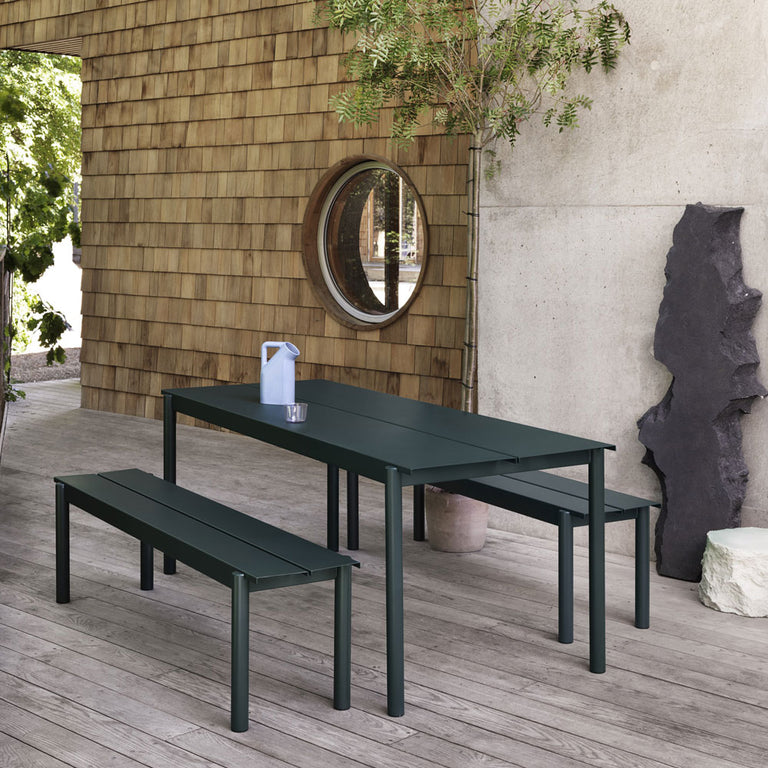 Linear Steel Outdoor Furniture