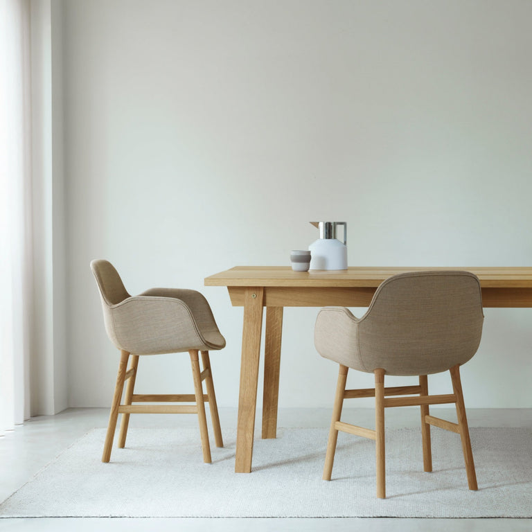 Form Armchair Upholstered Wood Base | Normann Copenhagen | Insidestore