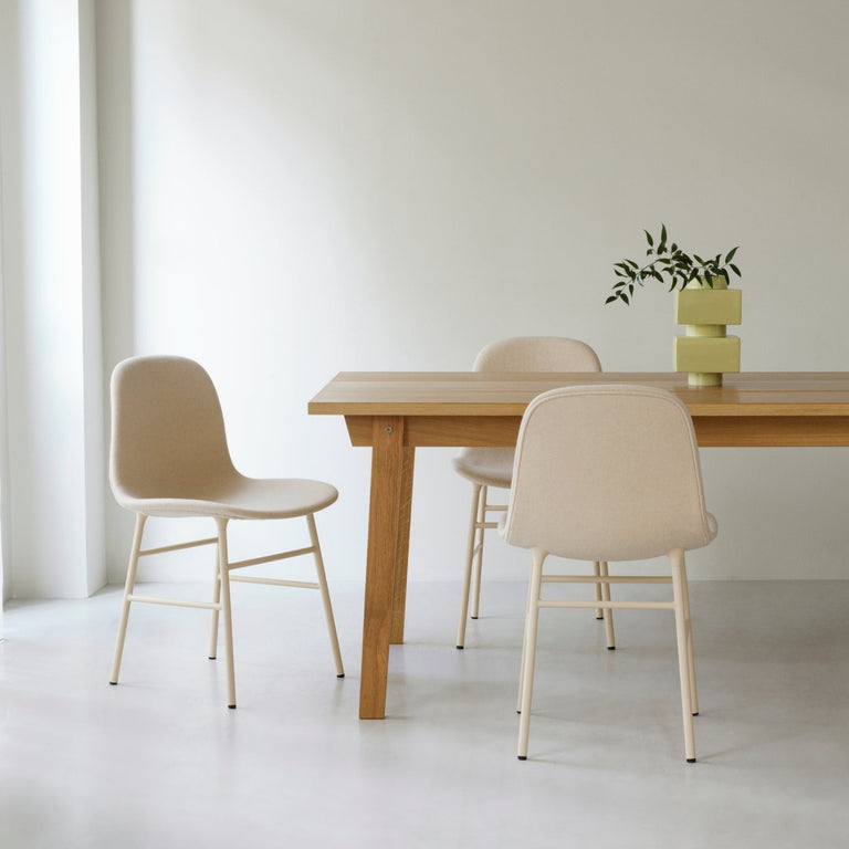 Form Chair Upholstered Steel Base | Normann Copenhagen | Insidestore