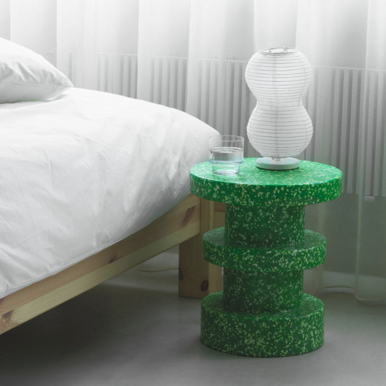 Bit Stool Stack Green Bedside | Normann Copenhagen | Insidestore 