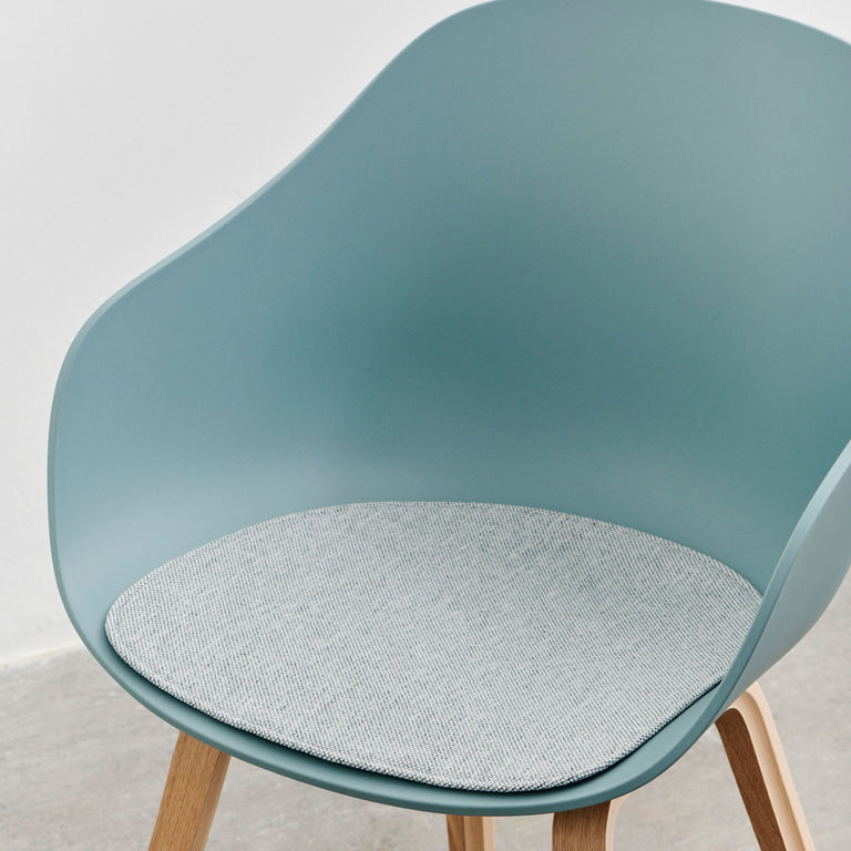 AAC 222 Dusty Blue Seat Pad AAC With Arm Mode 002 | Hay | Insidestore