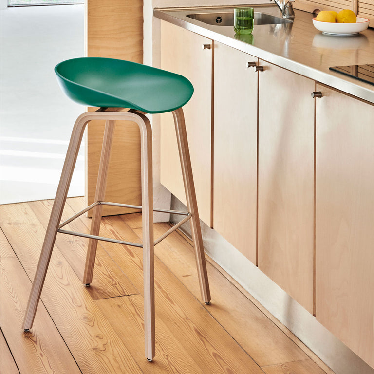 AAS32 Teal Green Lacquered Oak Legs | Hay | Insidestore