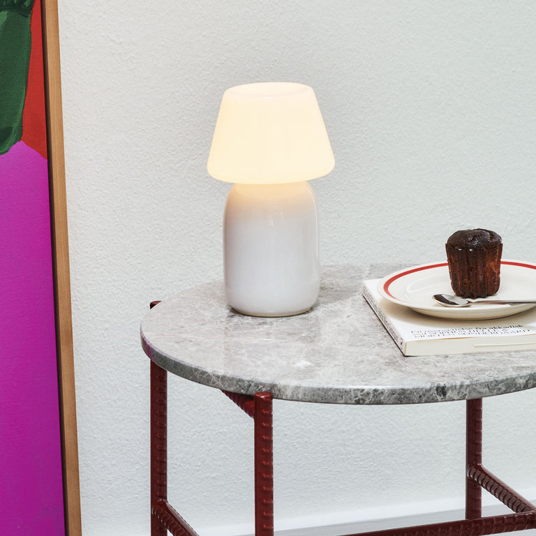 Apollo Portable Lamp White | Hay | Insidestore