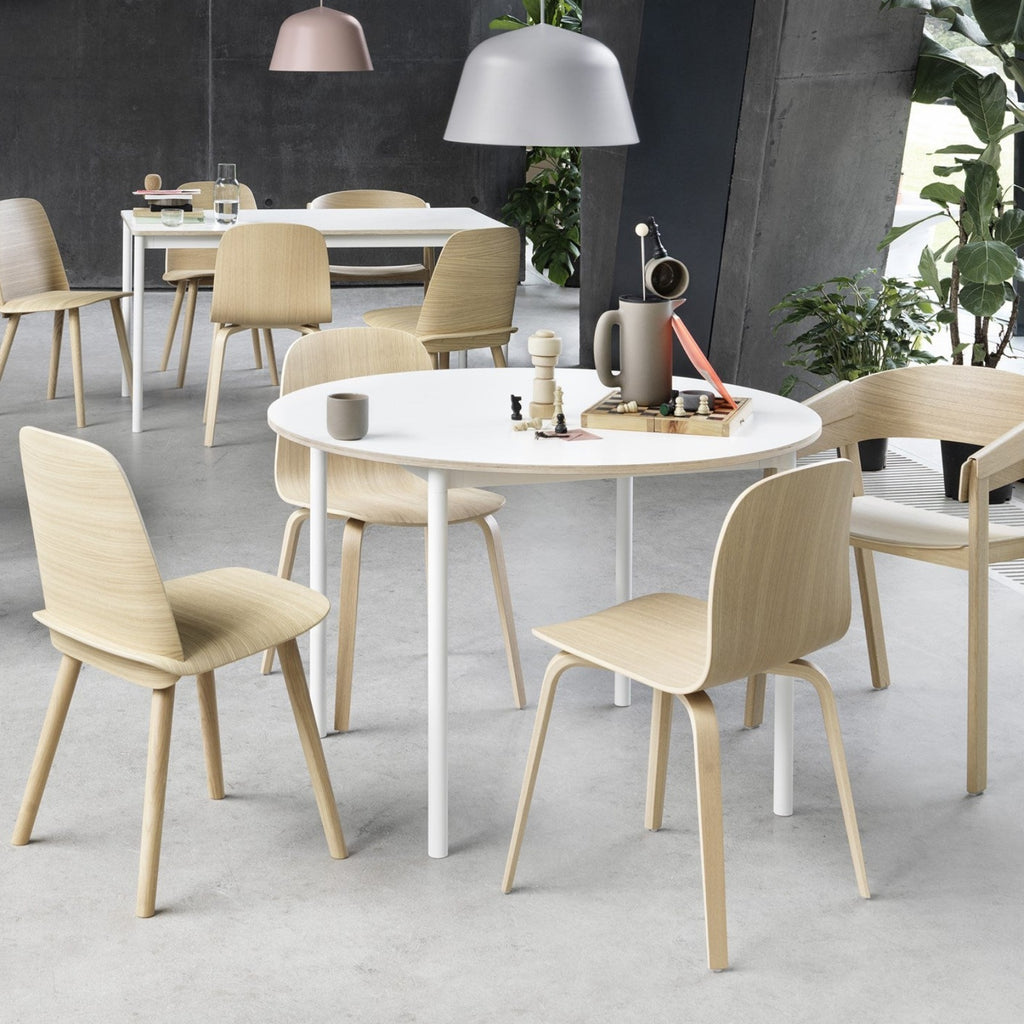 Buy the Muuto Base Table Round | Dining Tables | Insidestore London