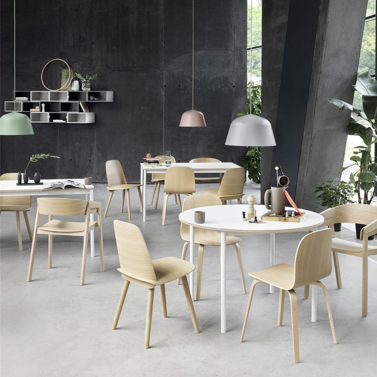 Muuto Dining Chairs with Base Tables | Insidestore London