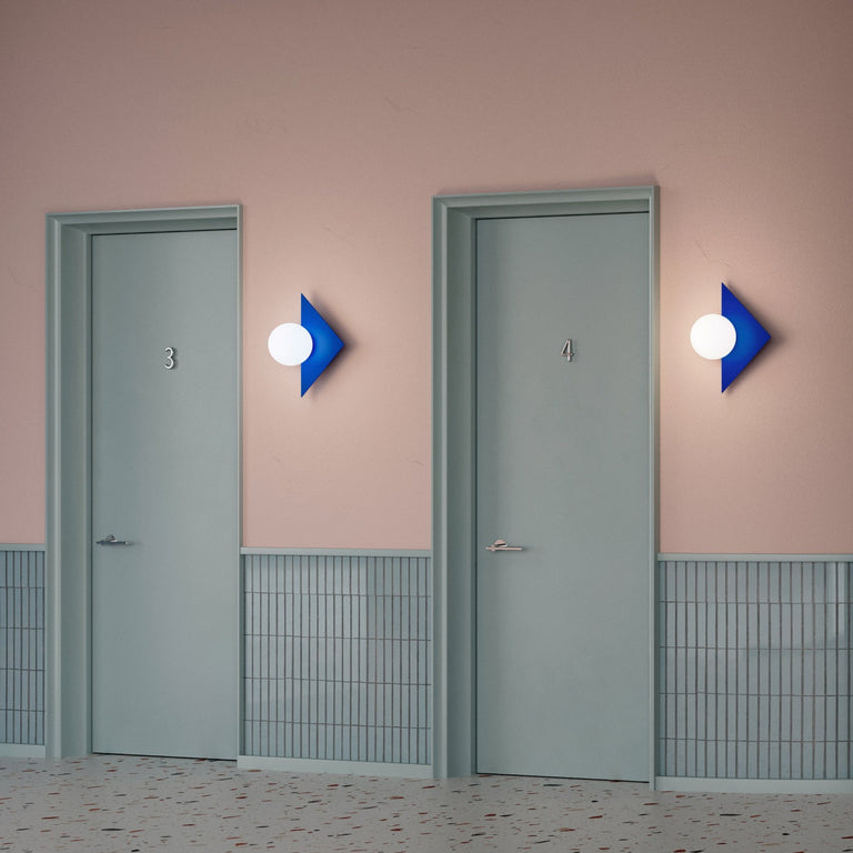 Candy Little Triangle Lamps in Hotel | Swedish Ninja | Insidestore