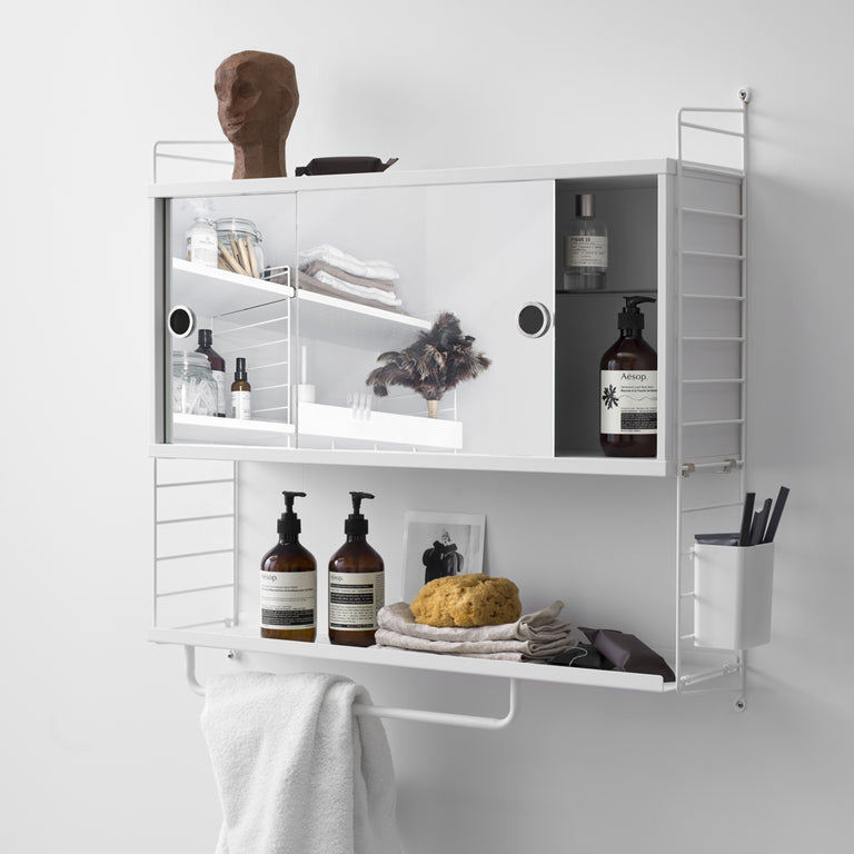 String Bathroom Configuration A White & White | Shelving & Storage | Insidestore