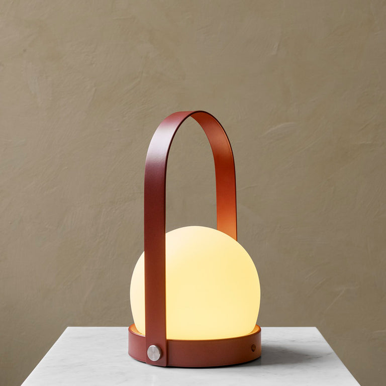 Carrie Portable Lamp | Burned Red | Audo Copenhagen | Insidestore
