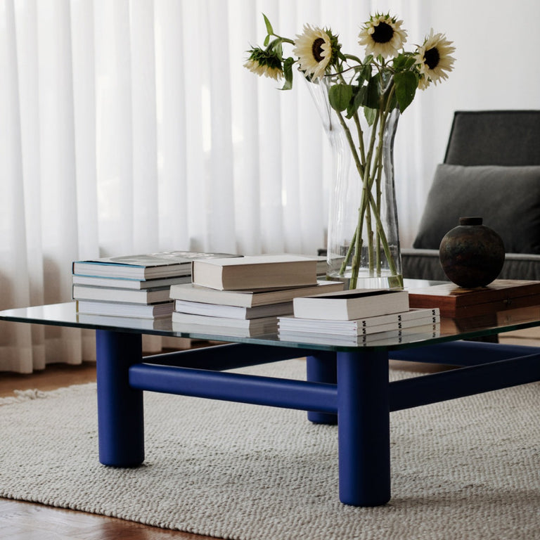 Boundary Coffee Table Blue | Massproductions | Insidestore