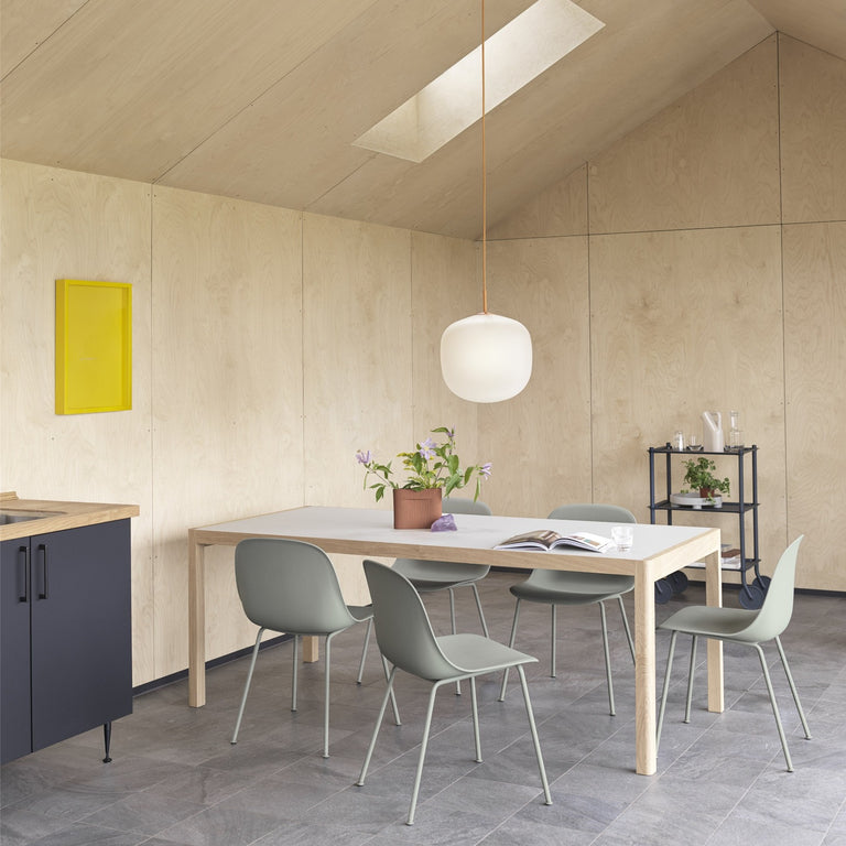 Workshop Table & Fiber Chairs | Muuto | Insidestore