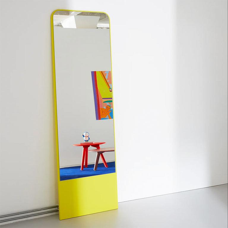Friedrich Rectangular Mirror Sulphur Yellow | OUT | Insidestore