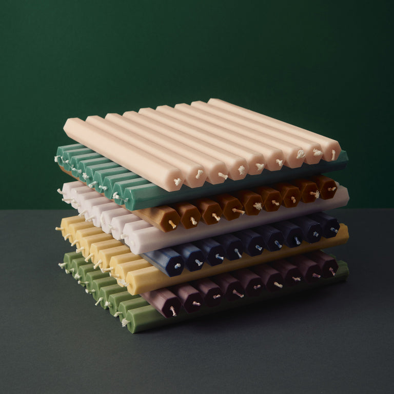 Hexagon Candle Set of 4 | HAY | Insidestore