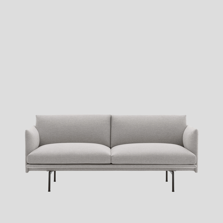 Outline 2 Seater Sofa | Muuto | Insidestore
