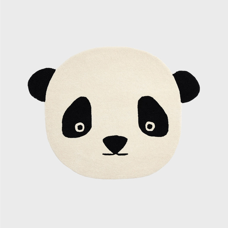 Panda Mini Rug | OYOY | Insidestore London