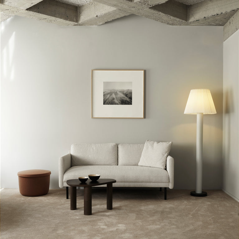Cellu Floor Lamp Grey with Rar Sofa | Normann Copenhagen | Insidestore