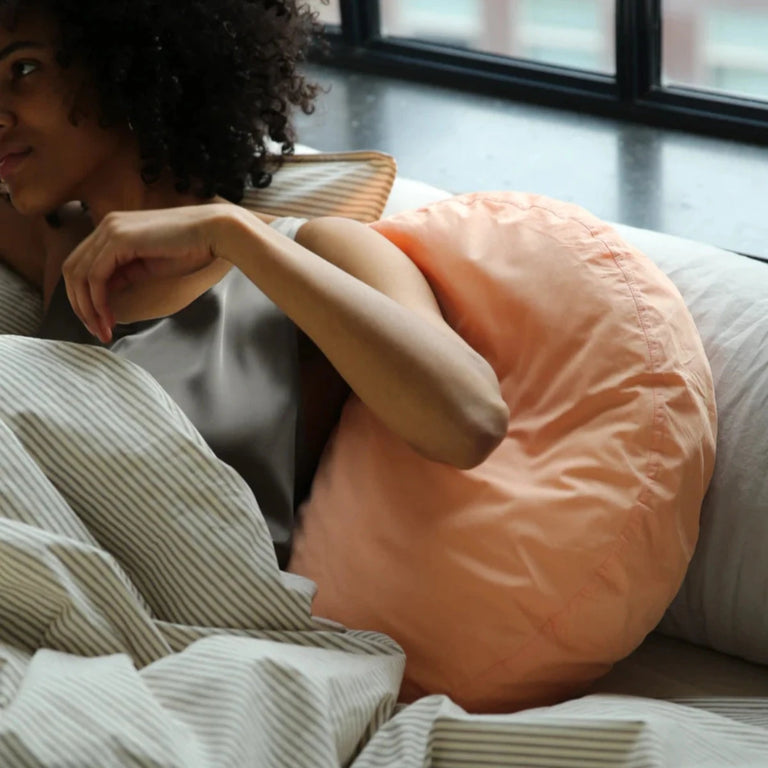 Big Dot Pillow Peach Lifestyle | Suite 702 | Insidestore