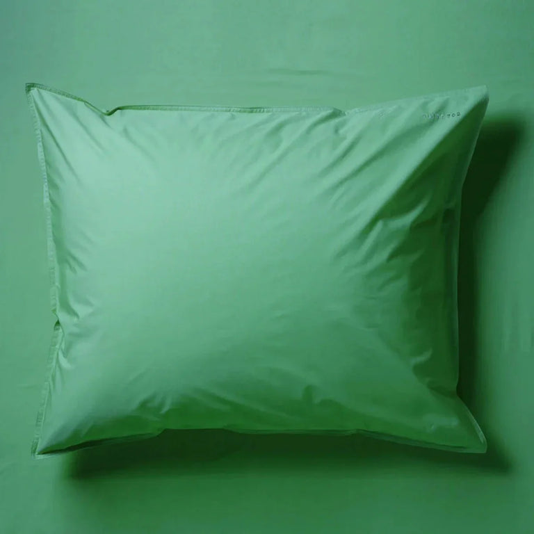 Organic Cotton Pillowcase Jade Green | Suite 702 | Insidestore