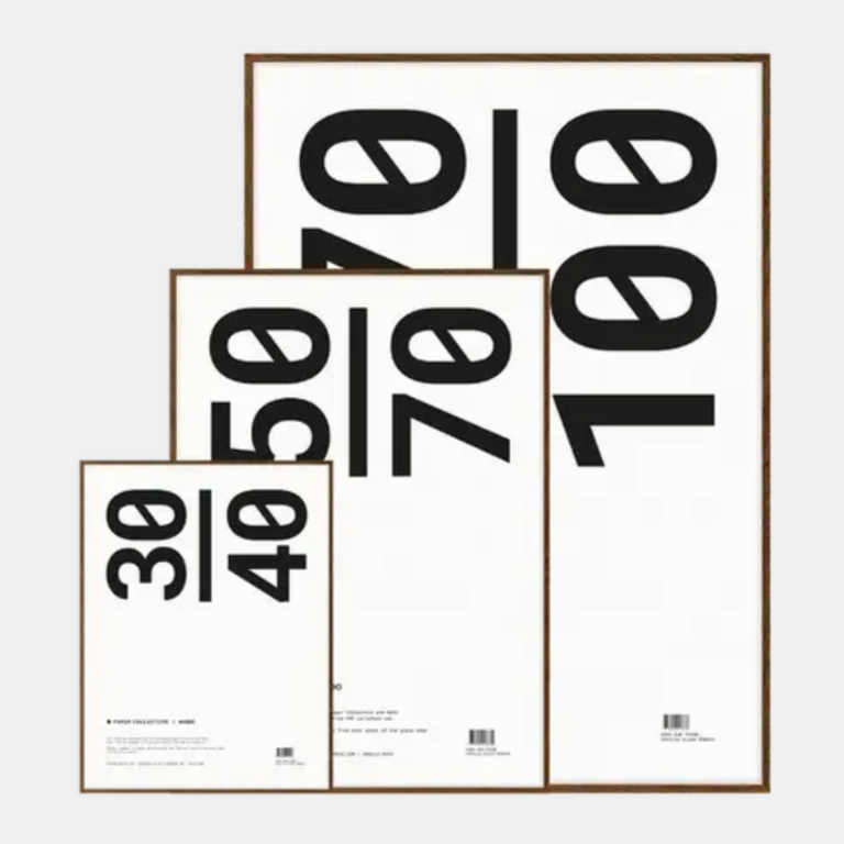 Dark Oak Frames | Paper Collective | Insidestore
