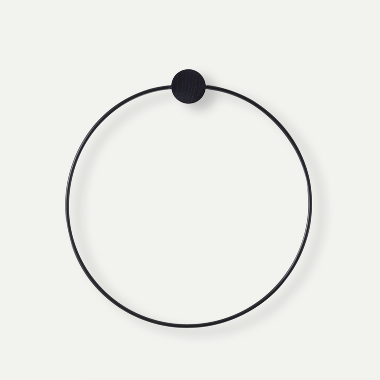 Black Towel Holder | Ferm Living | Insidestore