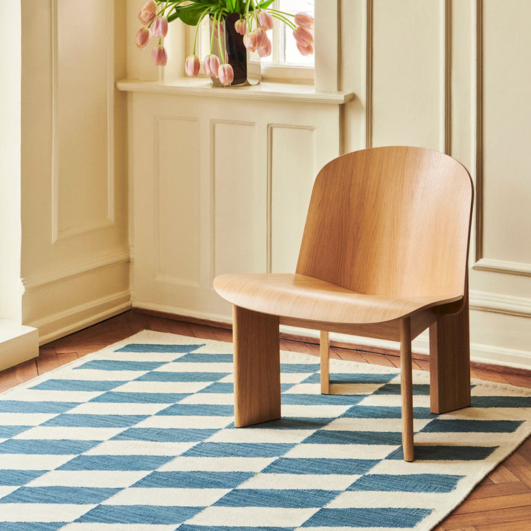 Shift Kelim Rug | Blue | HAY | Insidestore