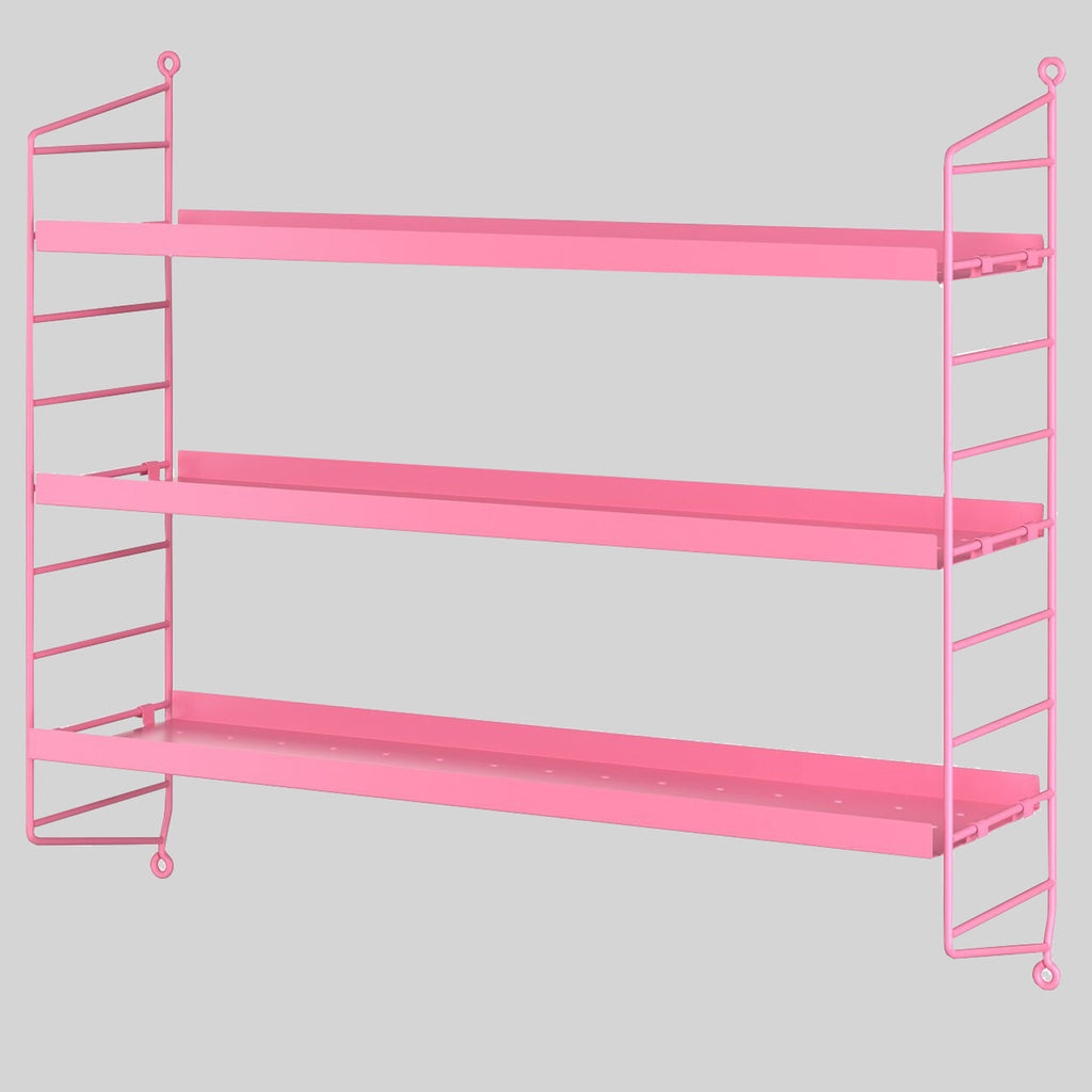 String Pocket Metal Shelving Unit | String System | Insidestore London