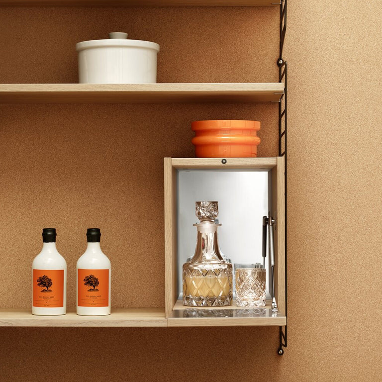 String System Tiny Cabinet | Oak | Insidestore