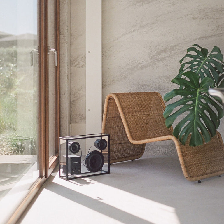 Transparent Speaker Black | Transparent | Insidestore