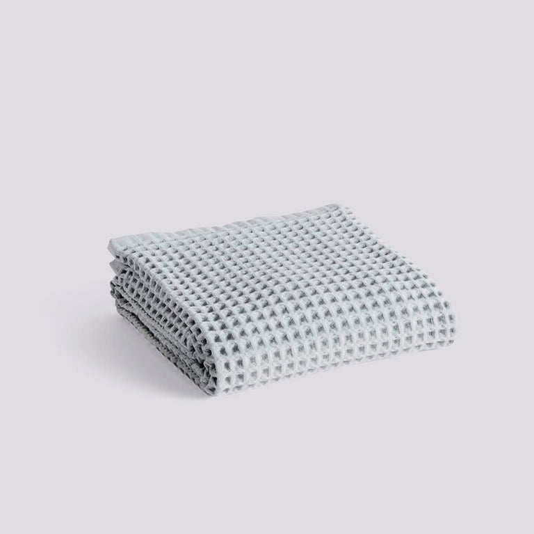 Waffle Bath Towel Grey | HAY | Insidestore