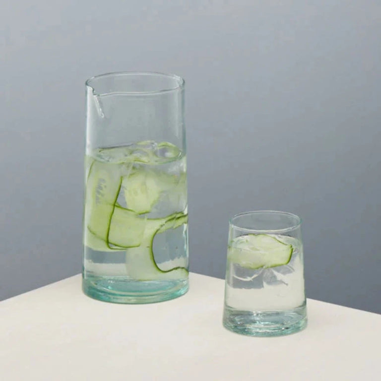 Recycled Glass Carafe | Atlas Works | Insidestore