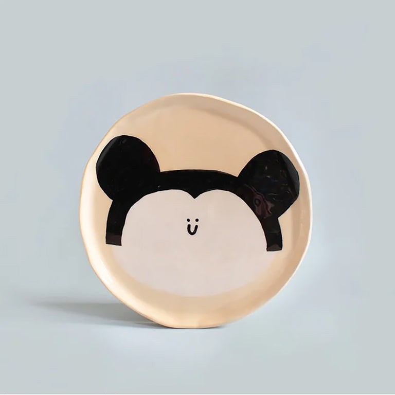 Happy Things Plate Mouse | Wobbly Studio | Insidestore
