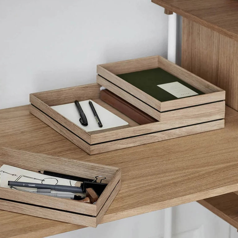 Organise Trays Oak | Moebe | Insidestore