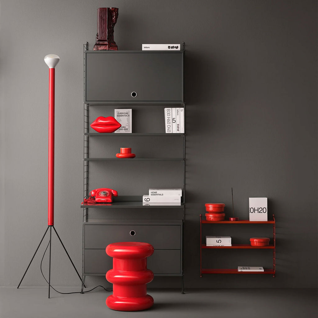 String Pocket Box String Pocket Metal Shelving Unit | String System | Insidestore London