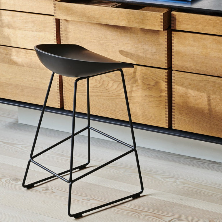 About A Stool AAS38 Black Lifestyle | Hay | Insidestore