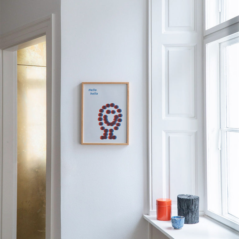 Hello Print 30x40cm | Paper Collective | Insidestore