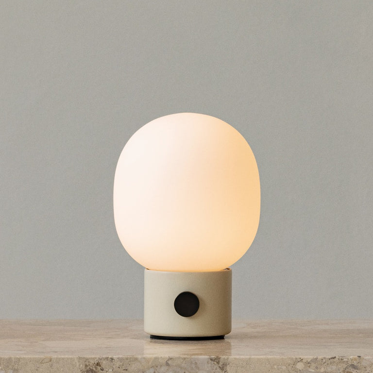 JWDA Portable Table Lamp Alabaster Turned On | Menu | Insidestore