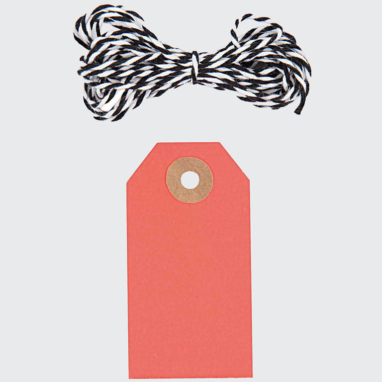 Neon Gift Tags Set of 10