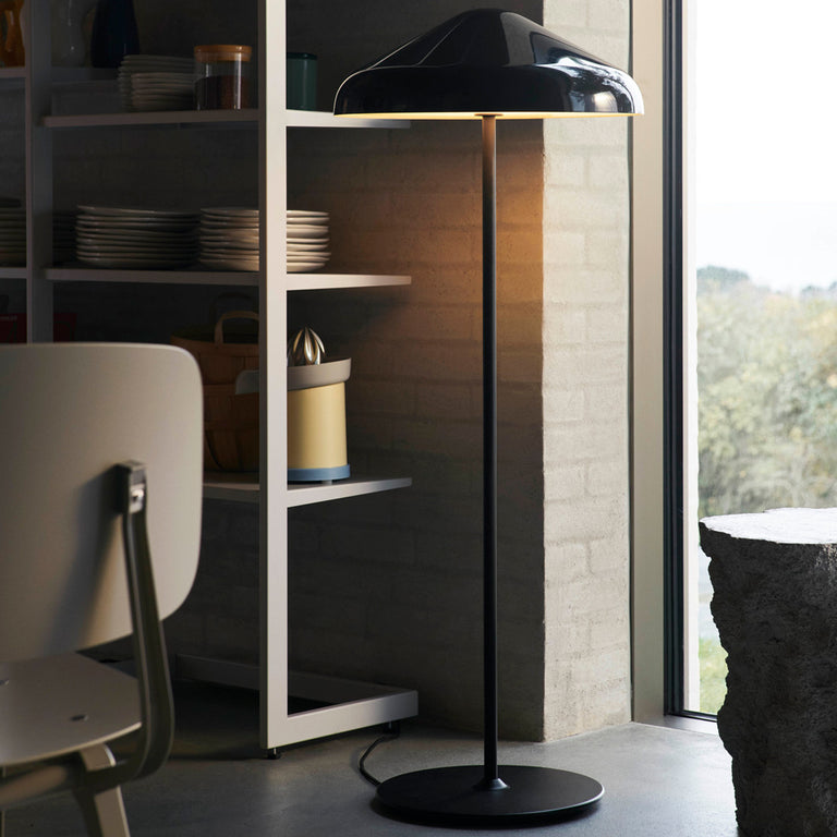 Pao Steel Floor Lamp | Black | Hay | Insidestore