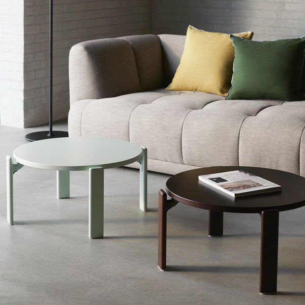センターテーブル・ローテーブル Hay REY COFFEE TABLE HAY Rey coffee table, 66,5 cm, deep black | Finnish Design Shop