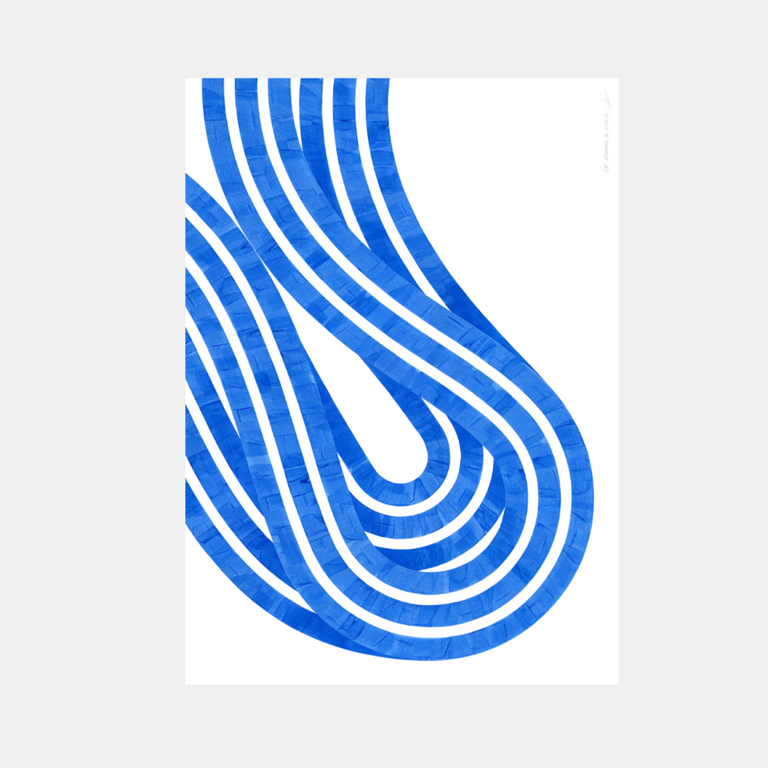 Entropy Blue Print | Paper Collective | Insidestore