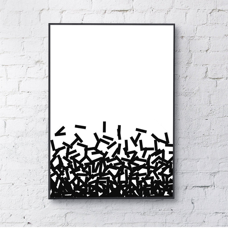 Stacks Print 30x40cm