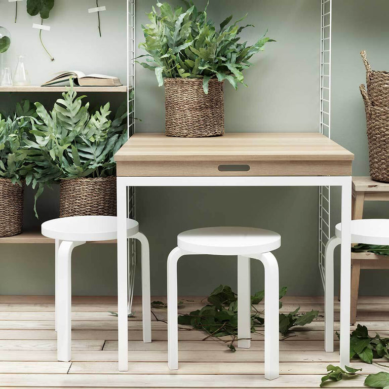 String Folded Table Oak